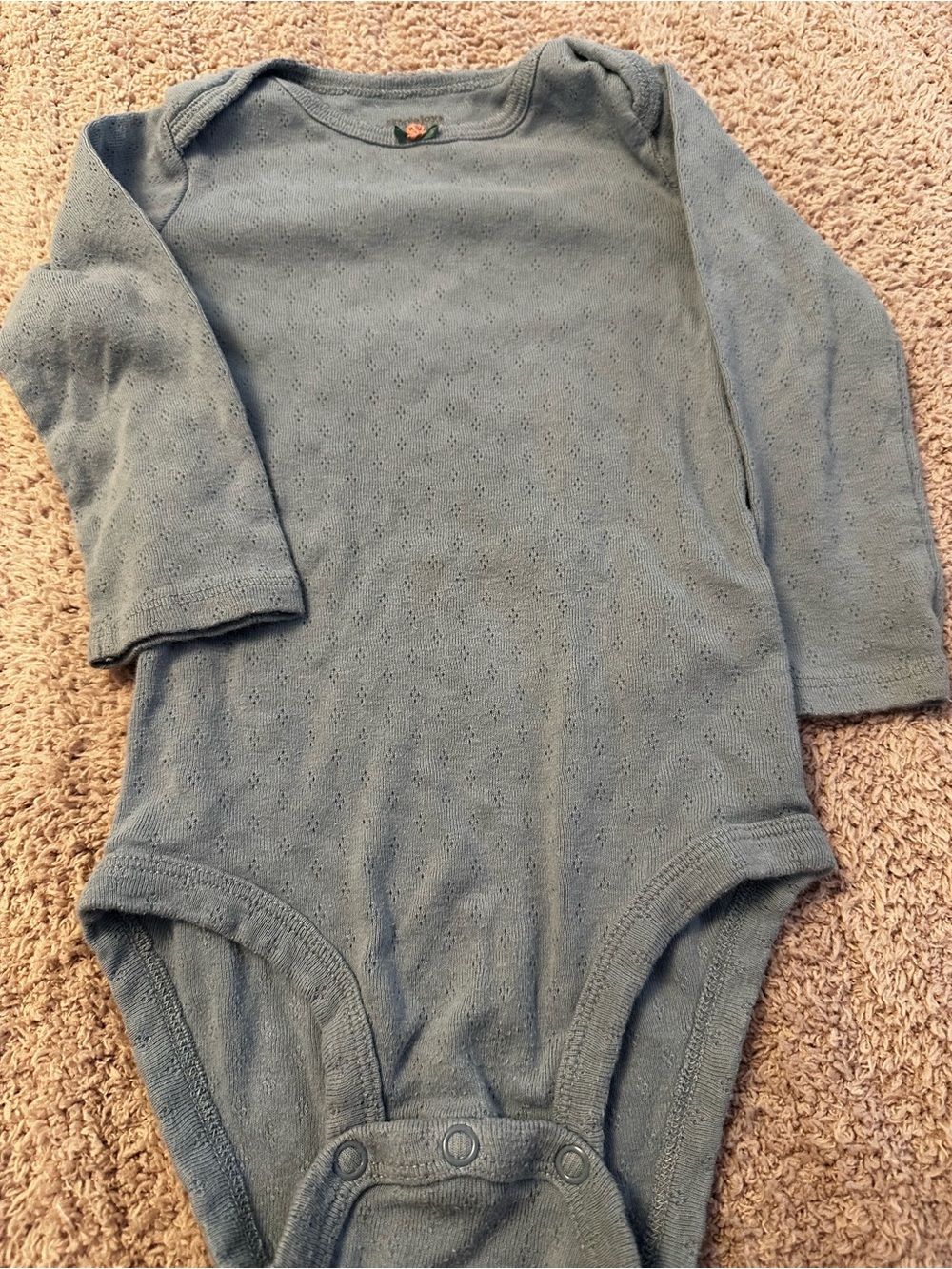 🩷🌼 9-Piece Baby Girl Long Sleeve Bodysuit Bundle 18M | Carter’s & Hudson Baby - Picture 9 of 11